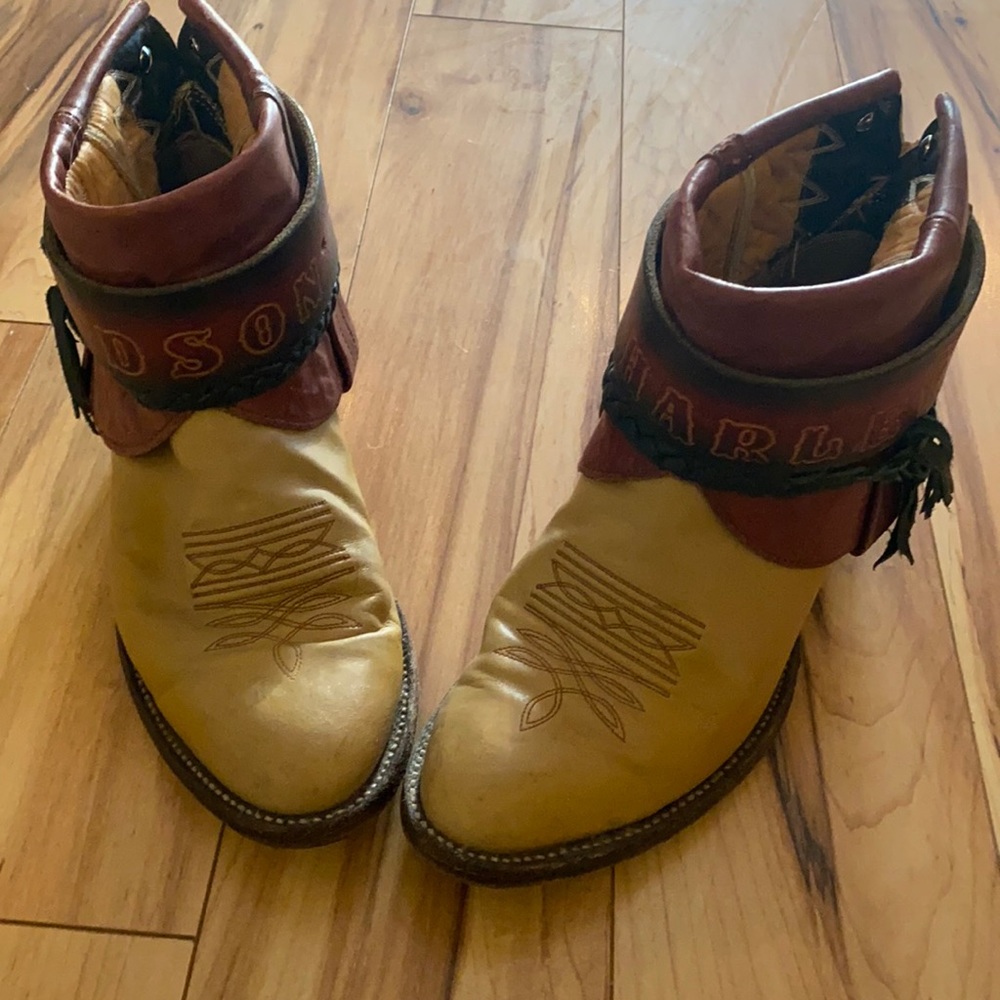 Harley Davidson Canty Cowboy Boots
